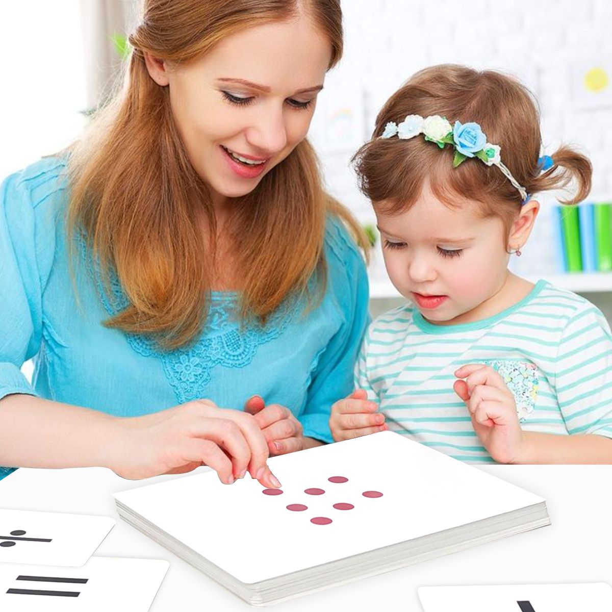 Dots & Numbers Flash Cards