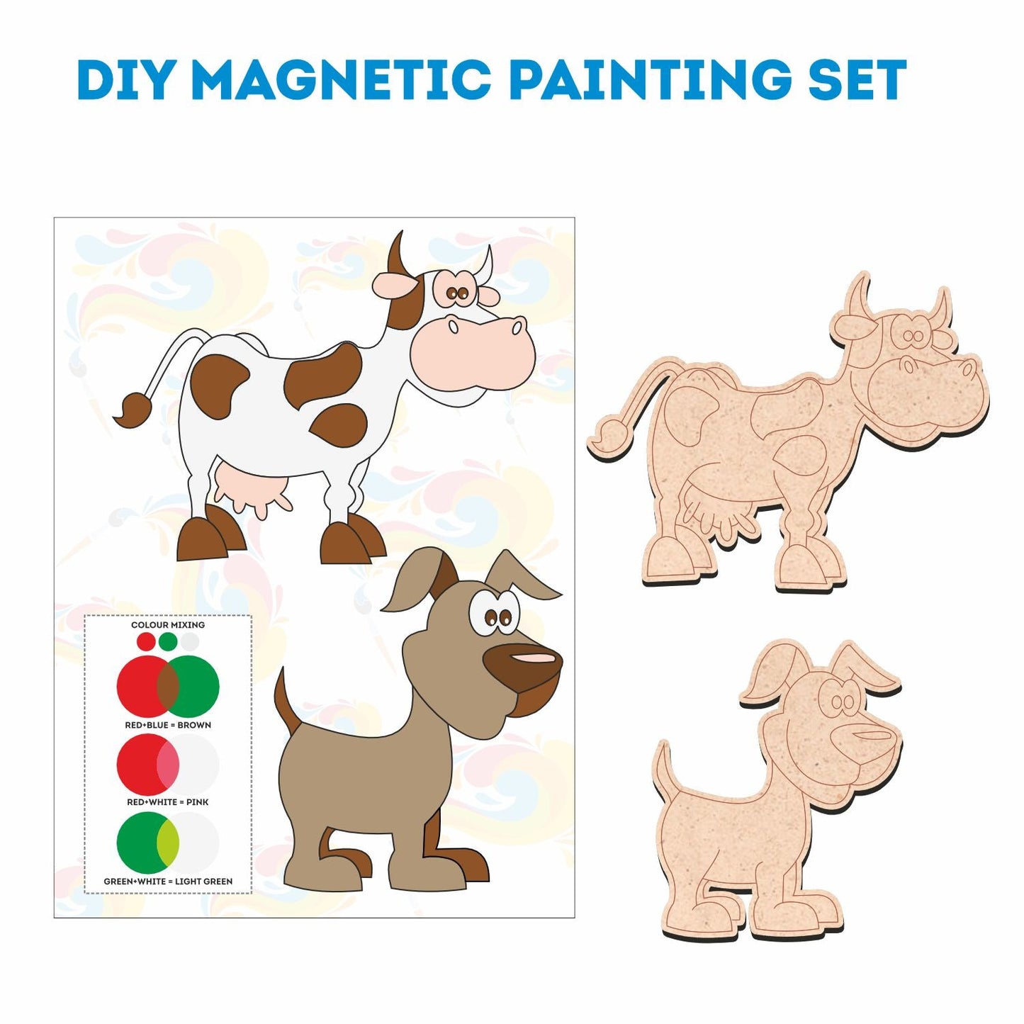 DIY Spinning Tops & Magnetic Painting Set