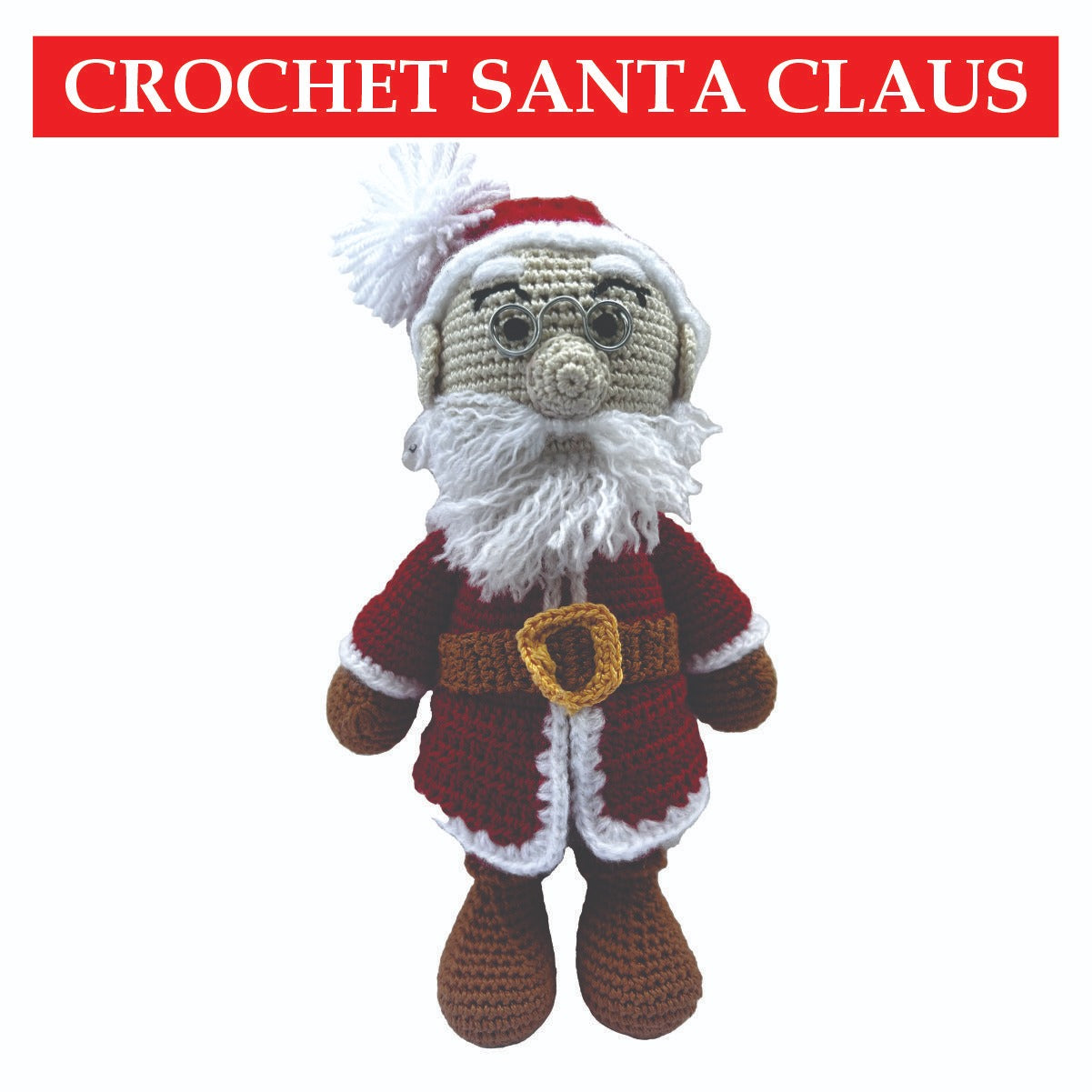 Crochet Christmas Tree & Santa Combo