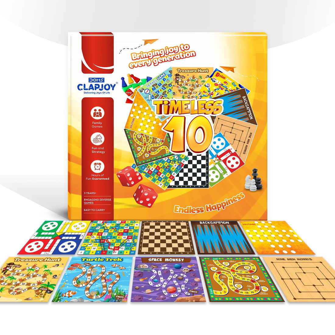 Timeless 10 Classic Board Game