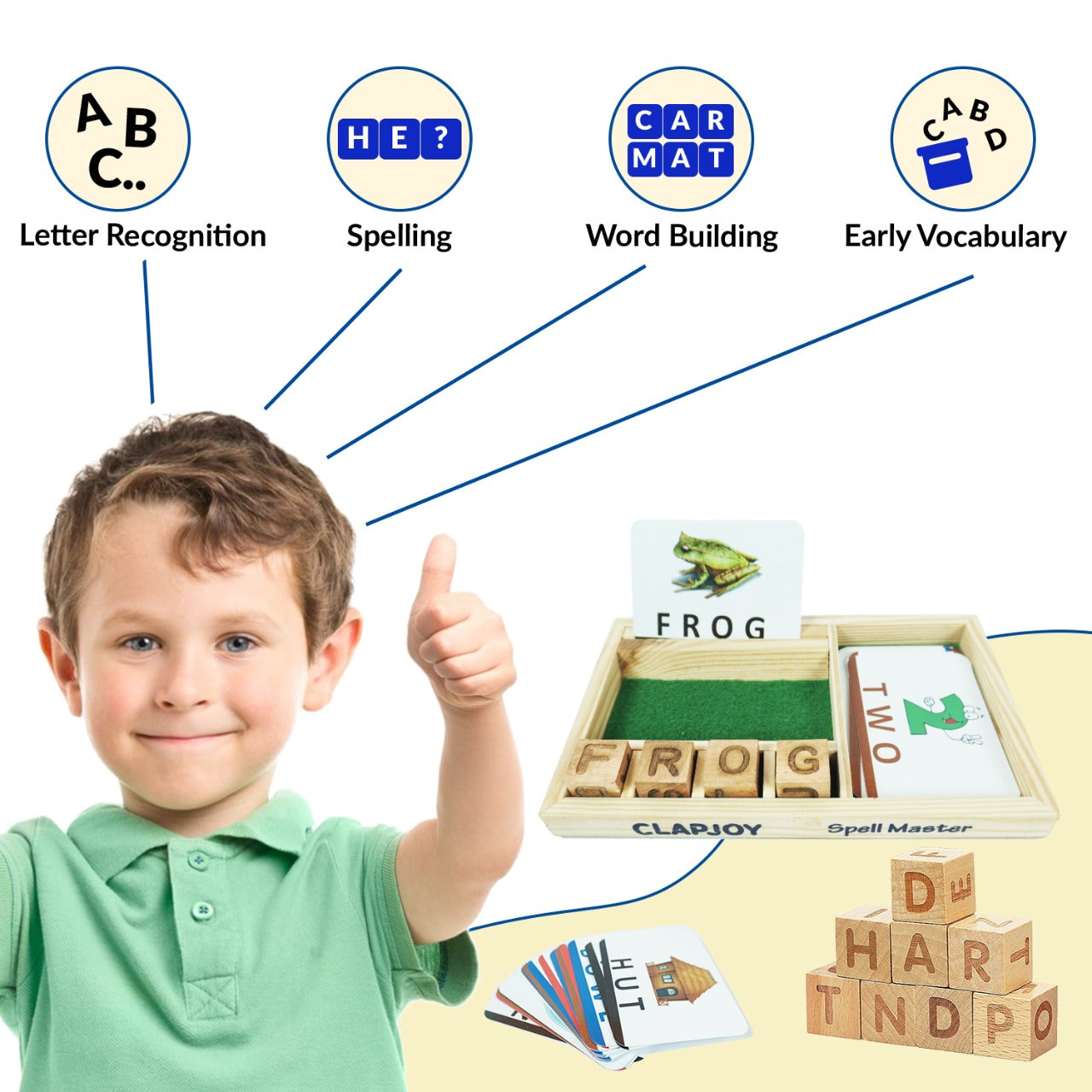 Spell Master | Word Game with Flash Cards