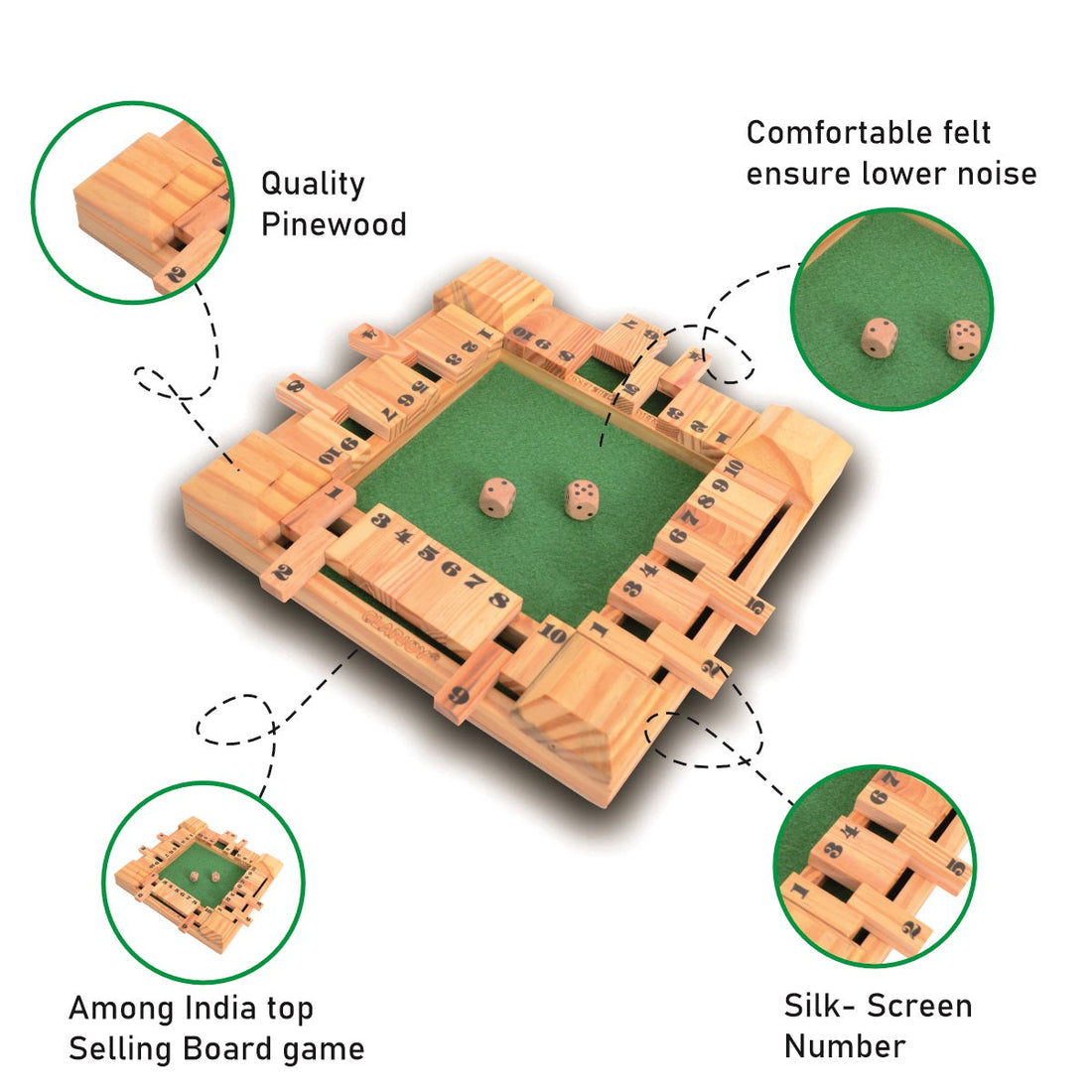 Slingo & Shut the Box Combo