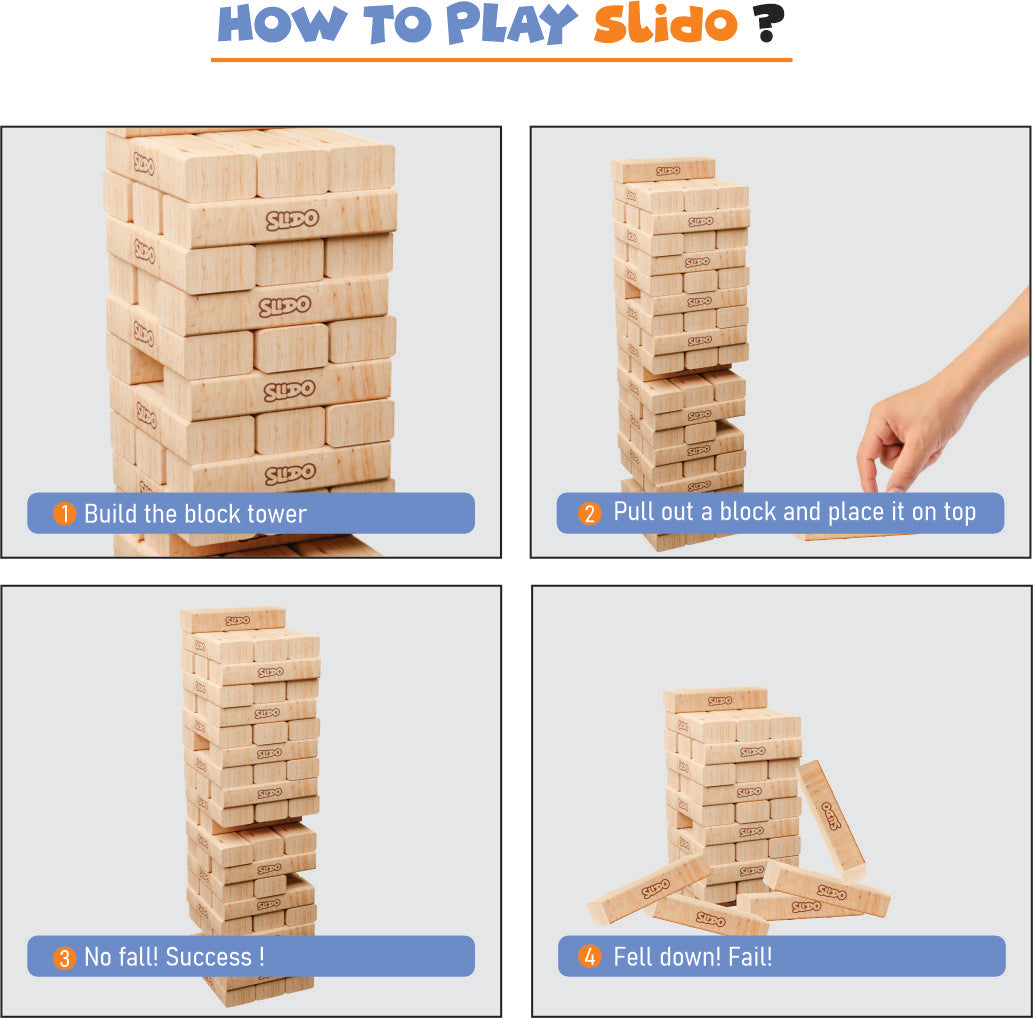 Slingo, Slido, Shut the Box and Tic-Tac Cambio Combo of 4 Games