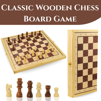 Wooden Folding Chess