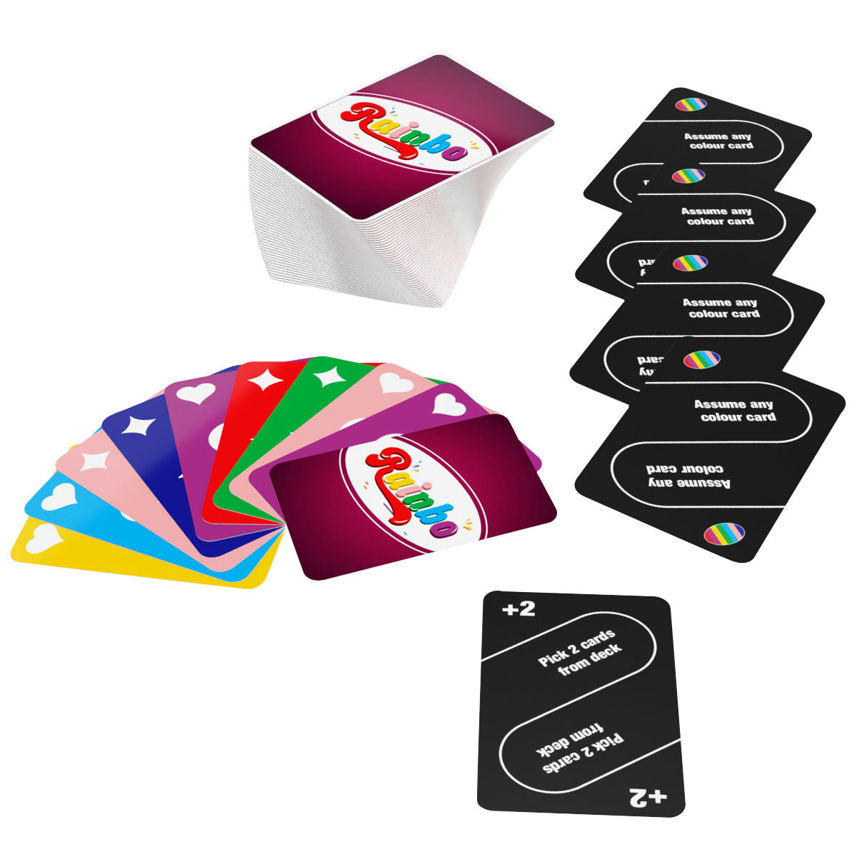 Rainbo Fun Card Game