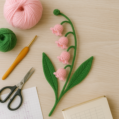 Crochet Lily of the Valley Flower
