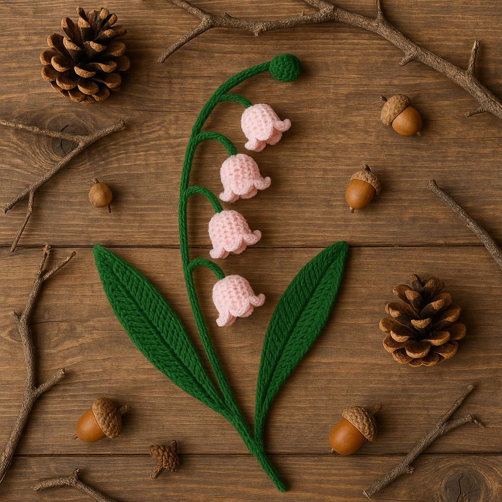 Crochet Lily of the Valley Flower