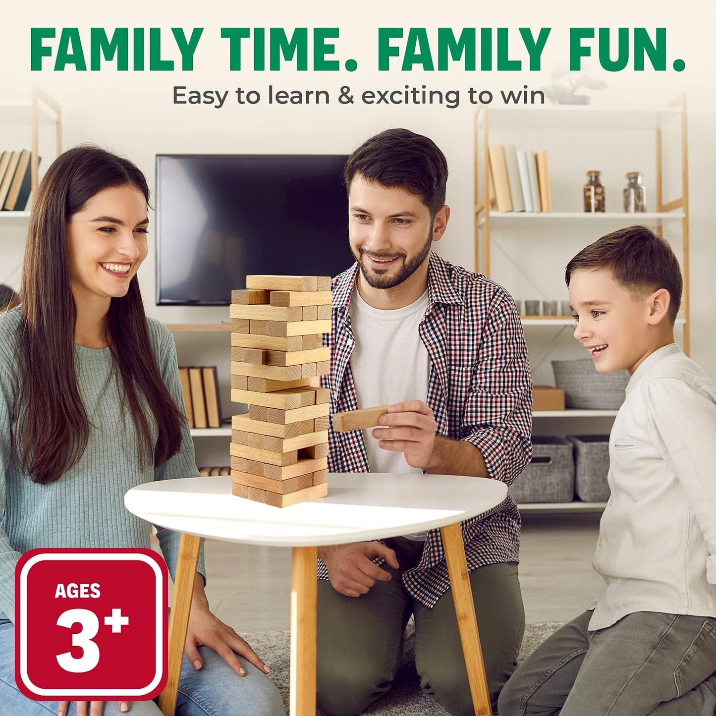 Slido Alpha Wooden Tower Game