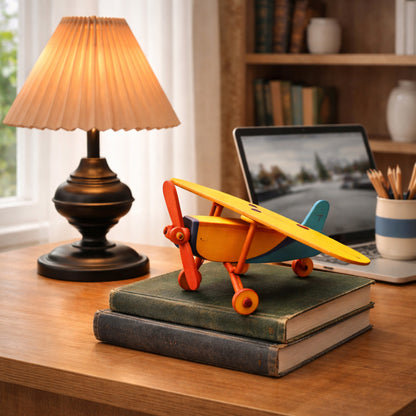 Sky Crafter 3D DIY Wooden Puzzle, Build and Play Airplane Model, Boosts Cognitive Skills, Ages 8+