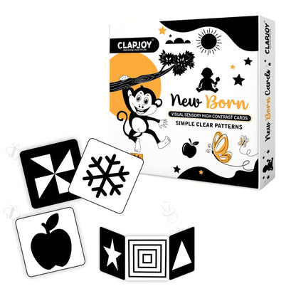 Baby Record Book & New Born Flash Cards Combo