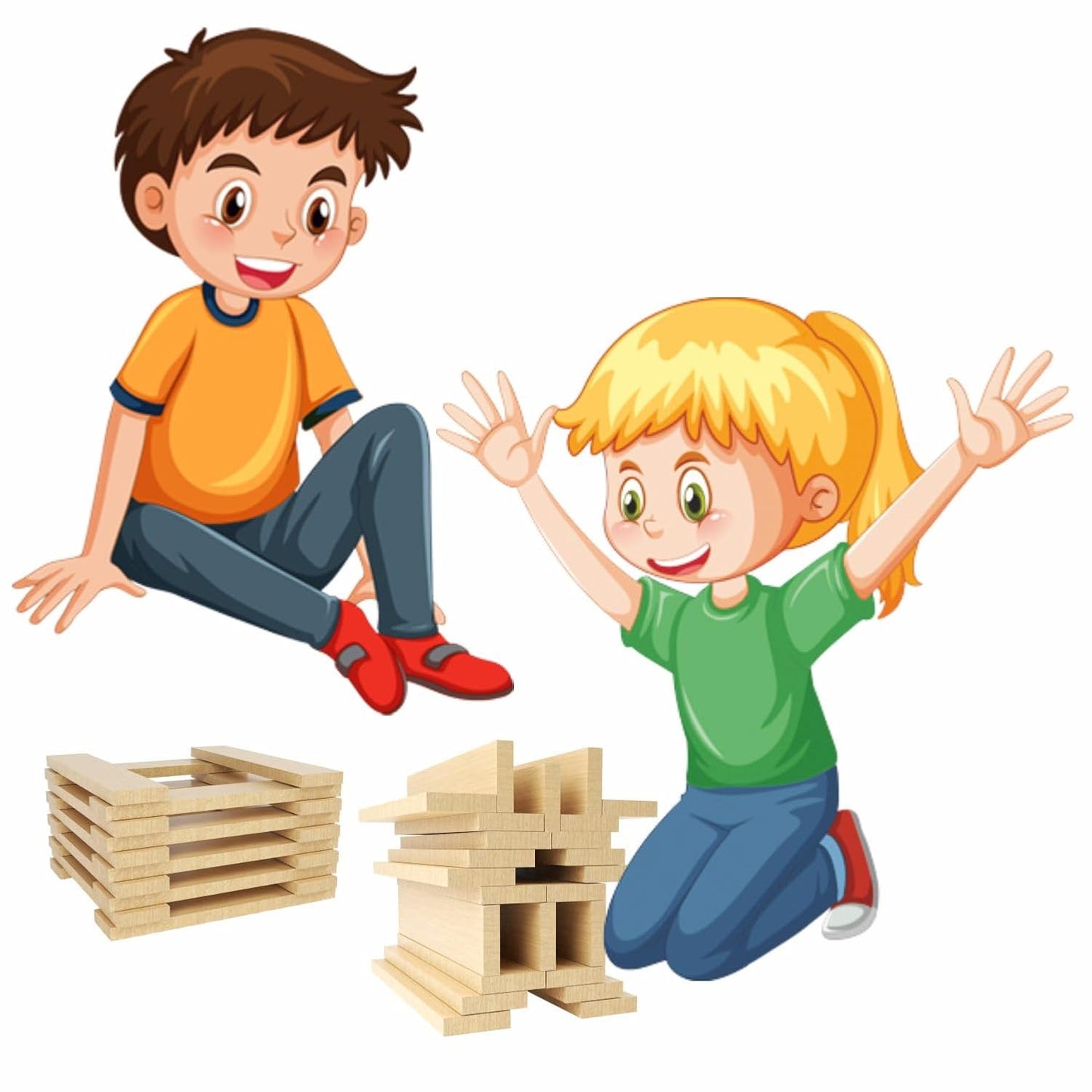 Mind Crafters Wooden Building Planks