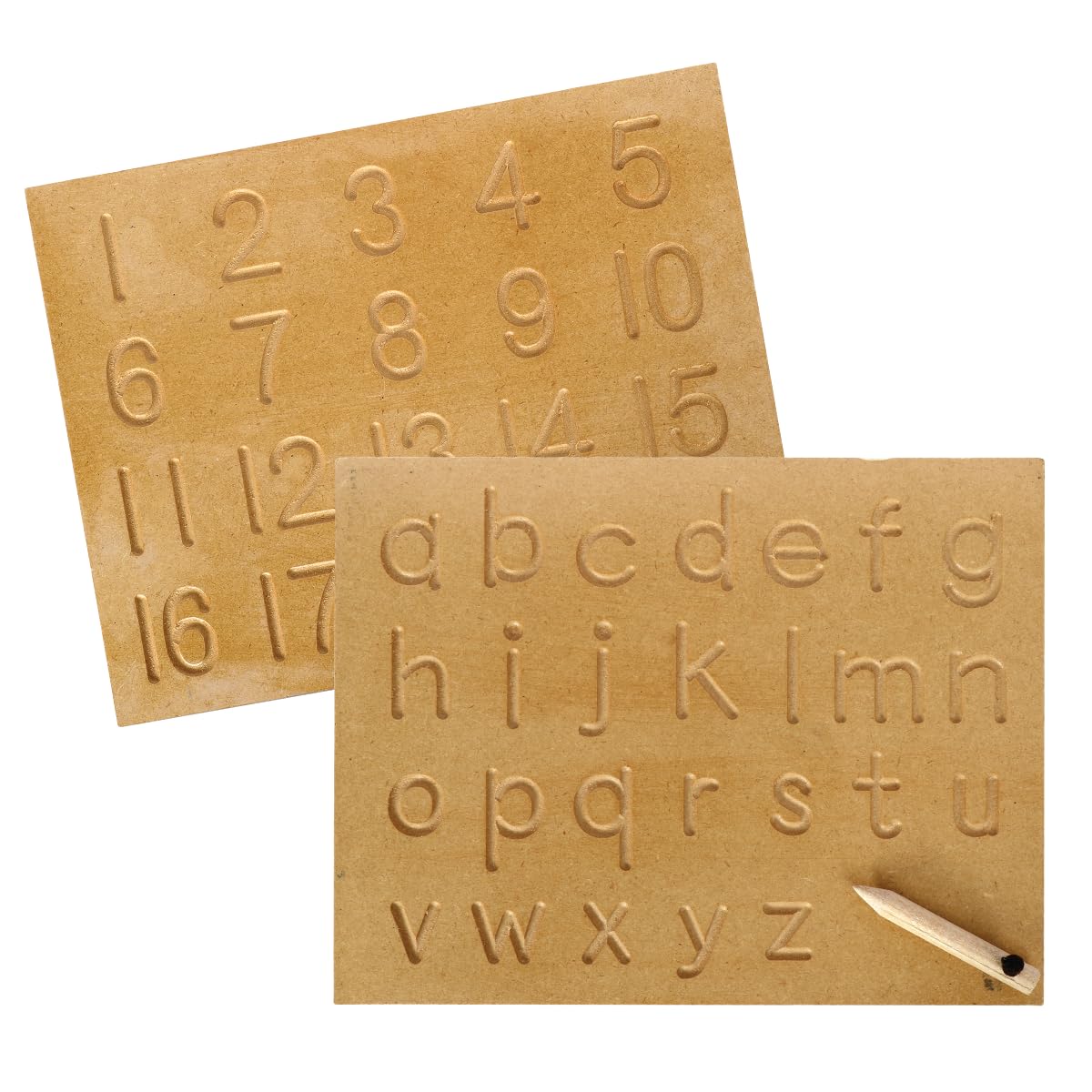 Double Sided Tracing Board| Small Alphabet and Numbers