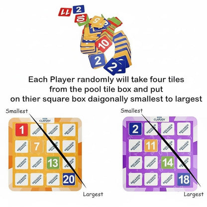 Squared Battle of Numbers
