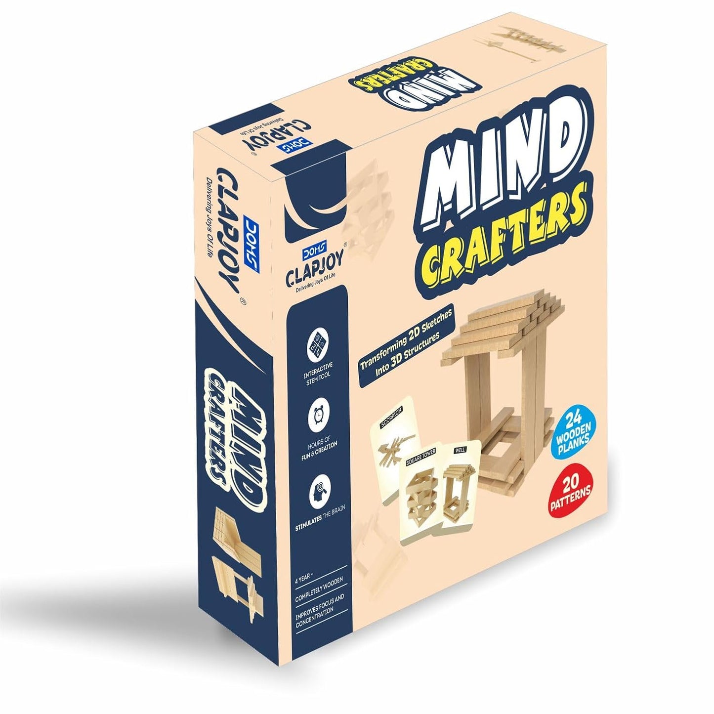 Mind Crafters Wooden Building Planks