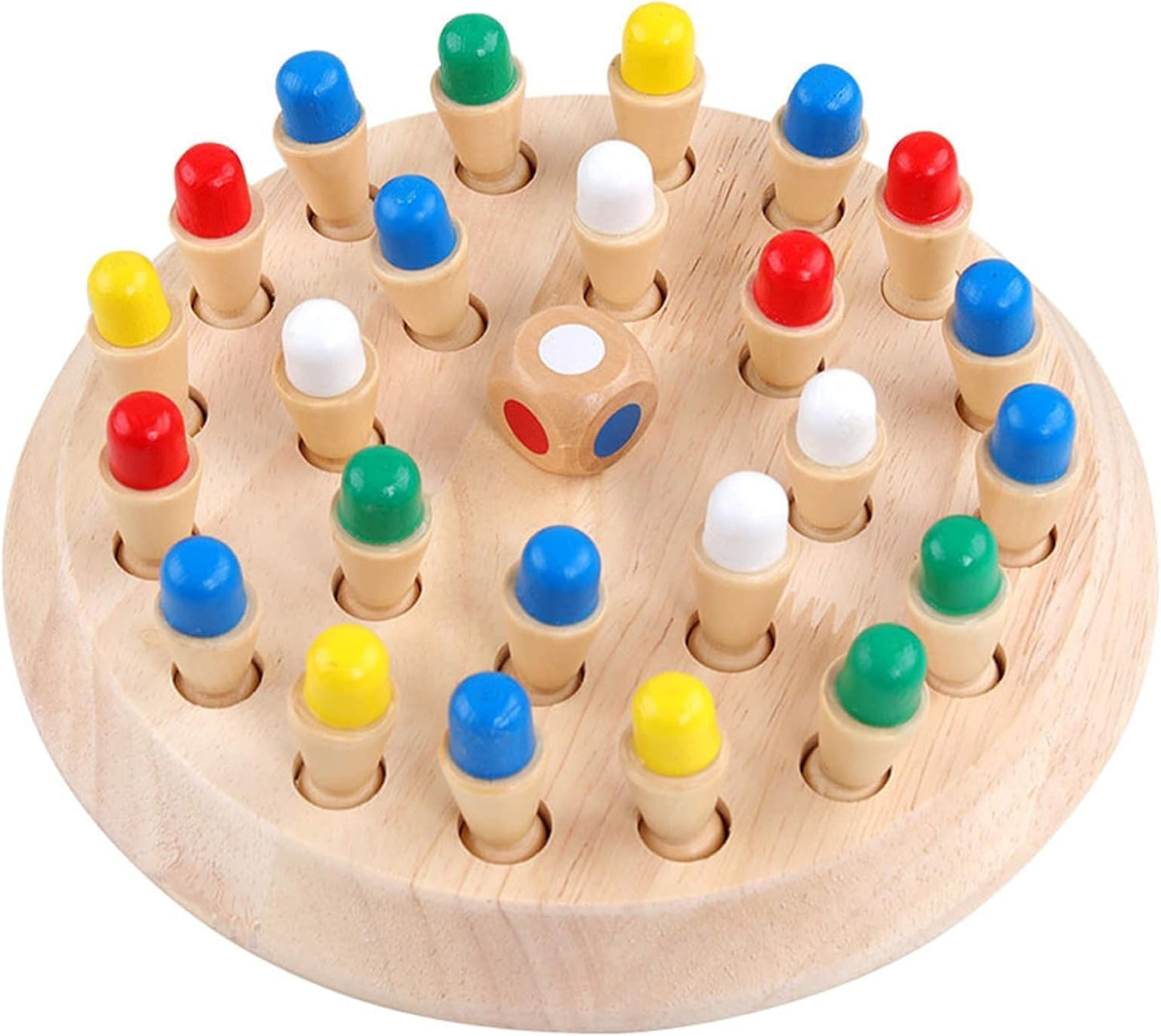 Wooden Memory Chess Game