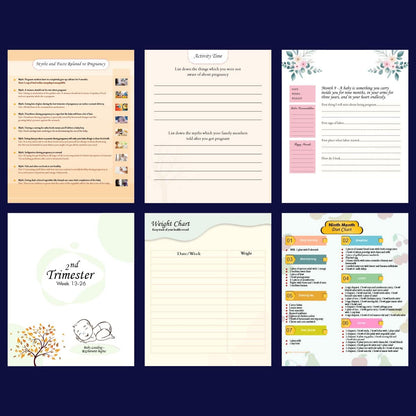 Pregnancy Journal and Baby Record Book (Combo)
