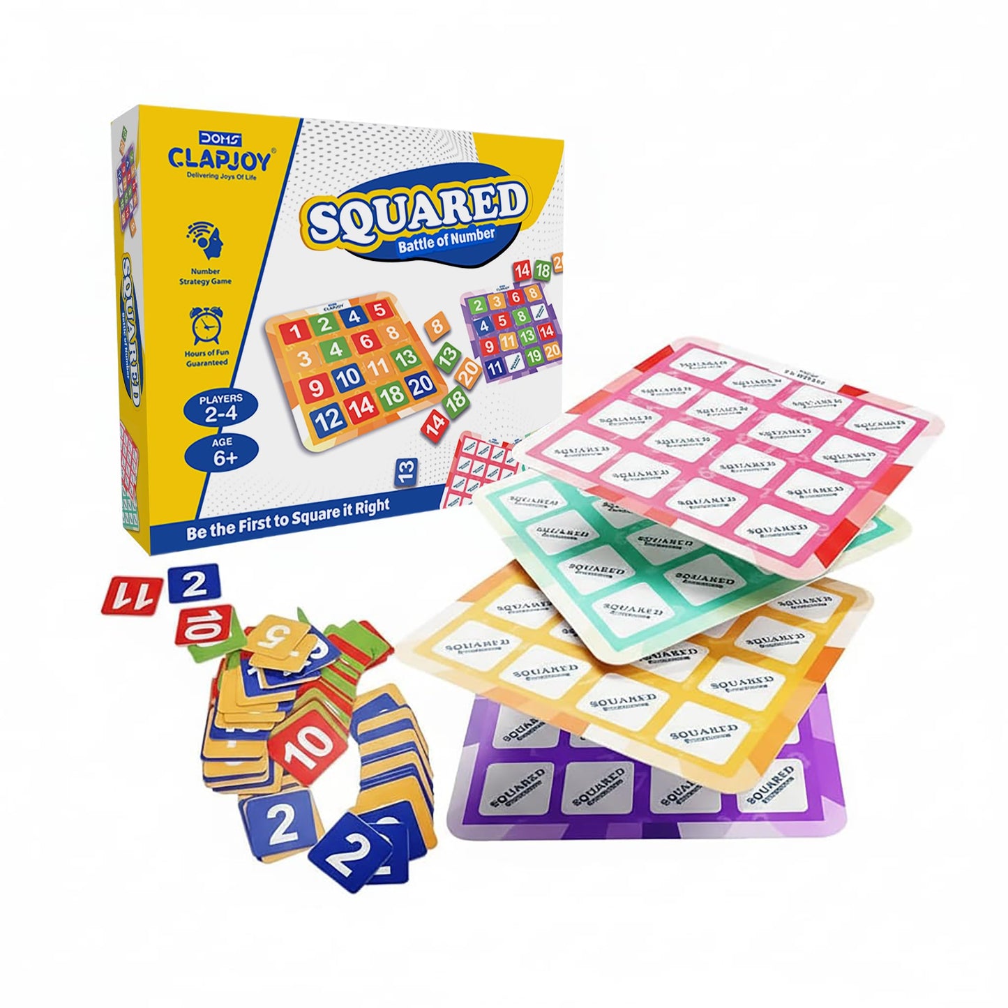 Squared Battle of Numbers