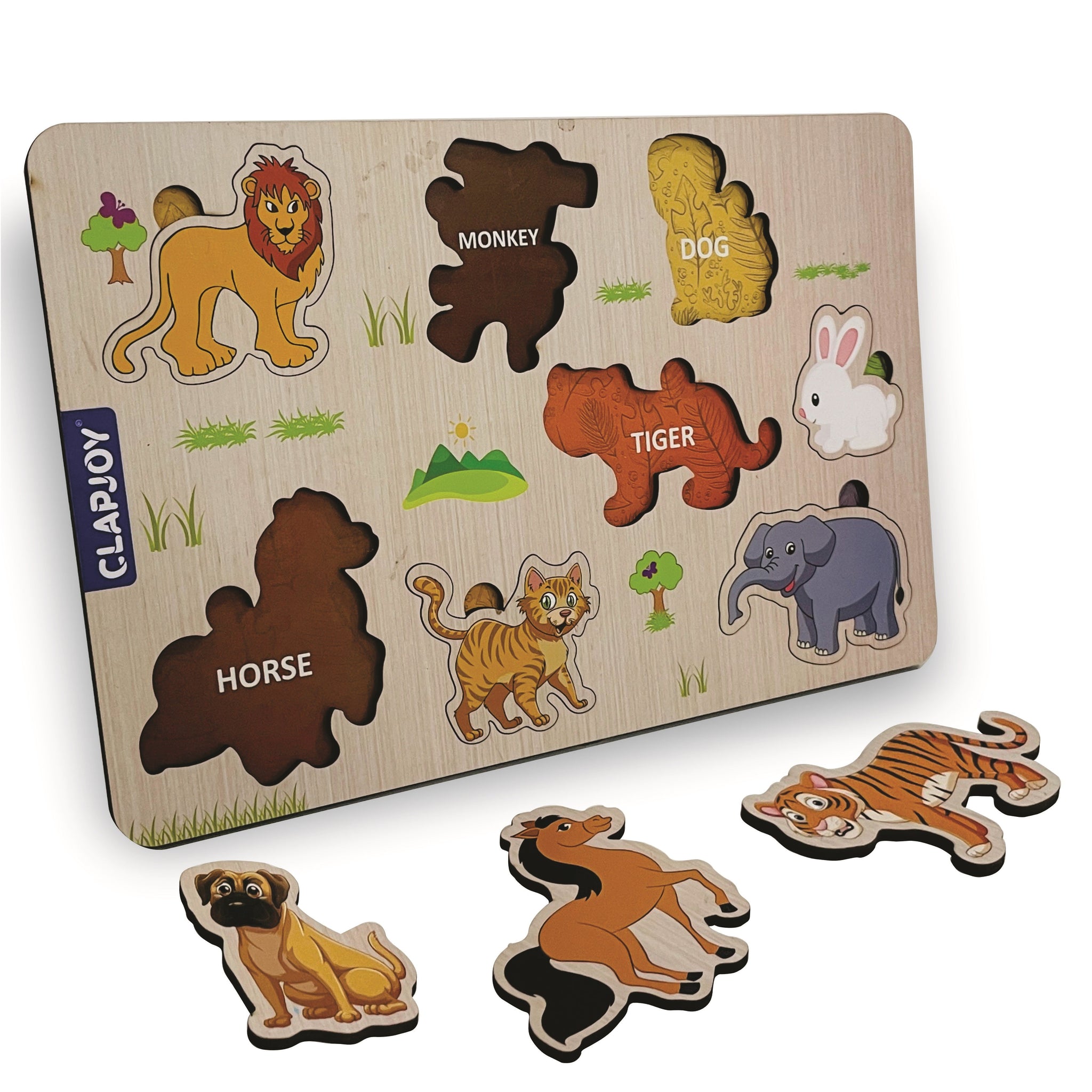 Wooden Learning Educational Board