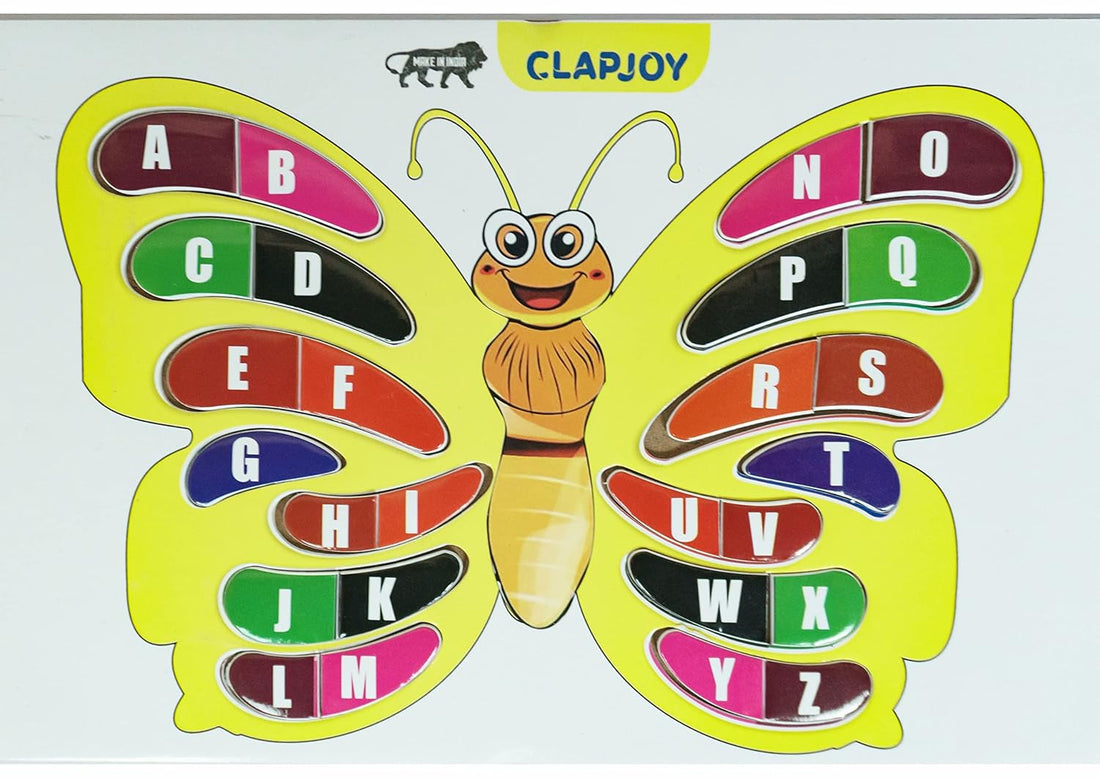 Alphabets & Numbers Wooden Puzzle Educational Tray