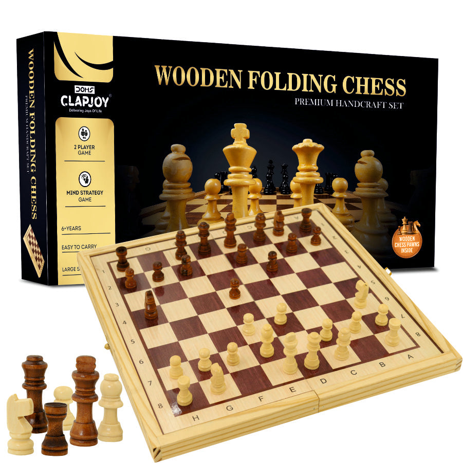 Wooden Folding Chess