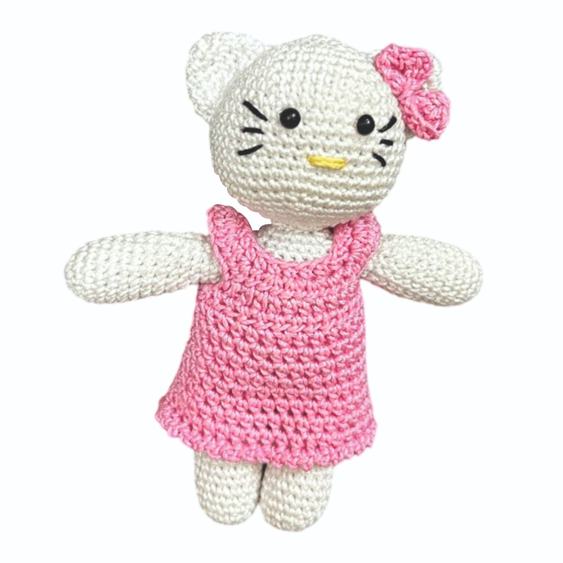 Handmade Crochet Kitty Doll