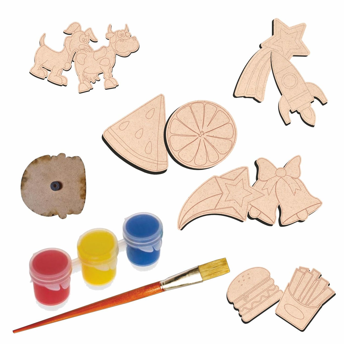 DIY Spinning Tops & Magnetic Painting Set