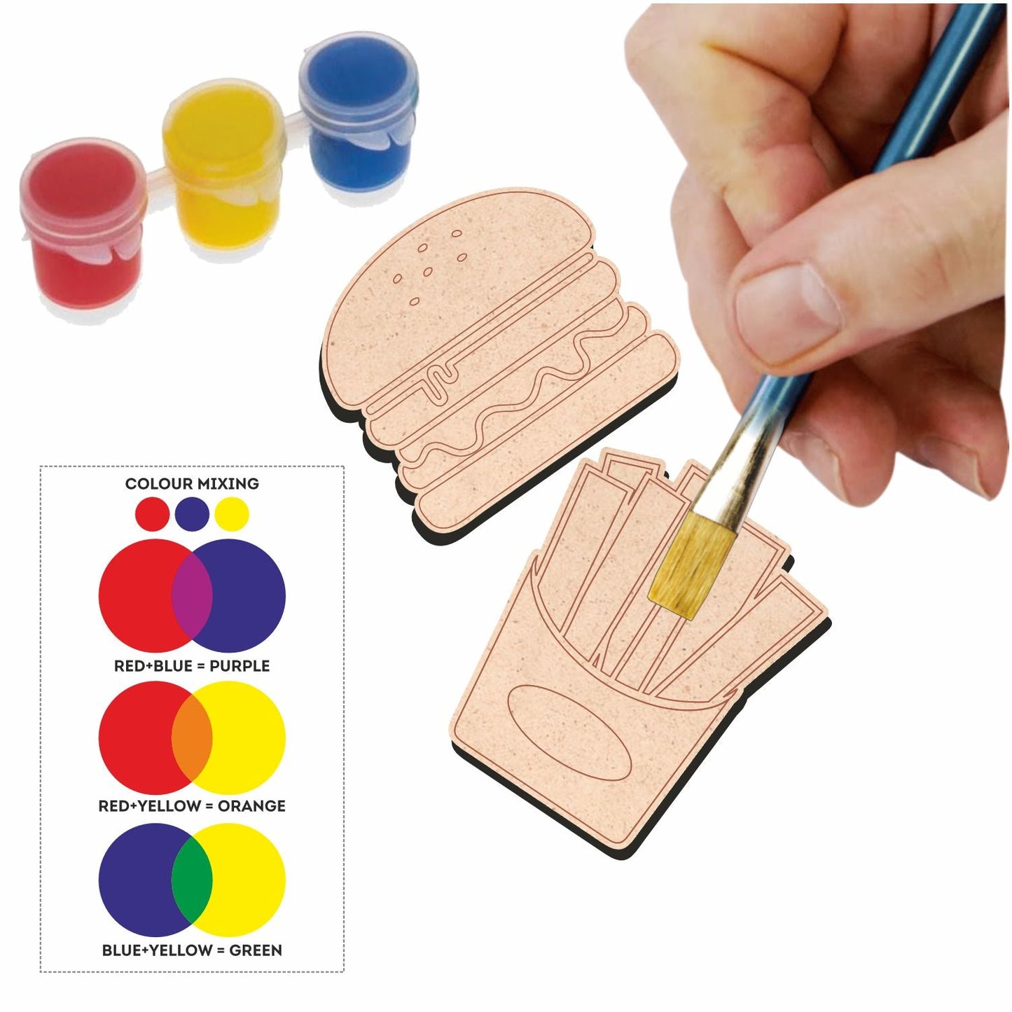 DIY Spinning Tops & Magnetic Painting Set