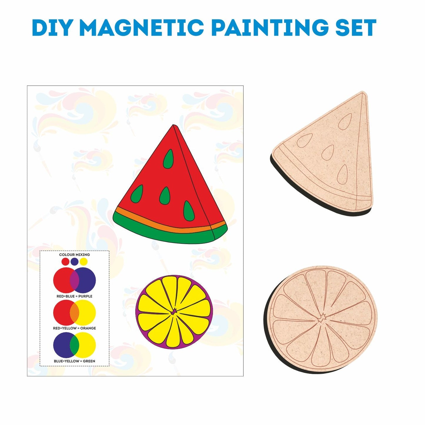 DIY Spinning Tops & Magnetic Painting Set