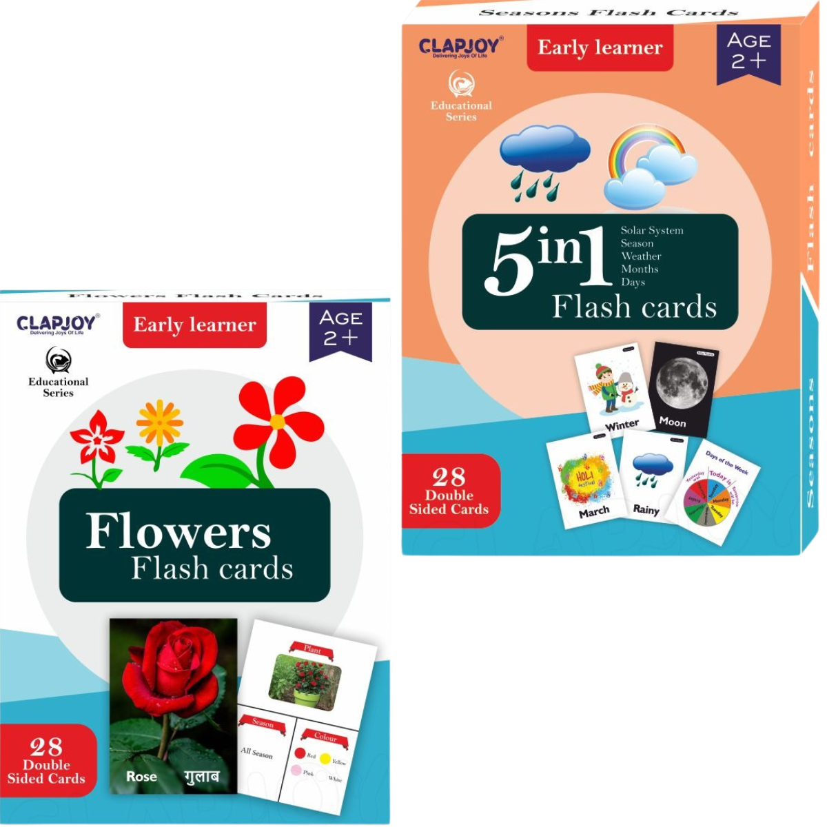 Flowers & 5in1 Flash Cards