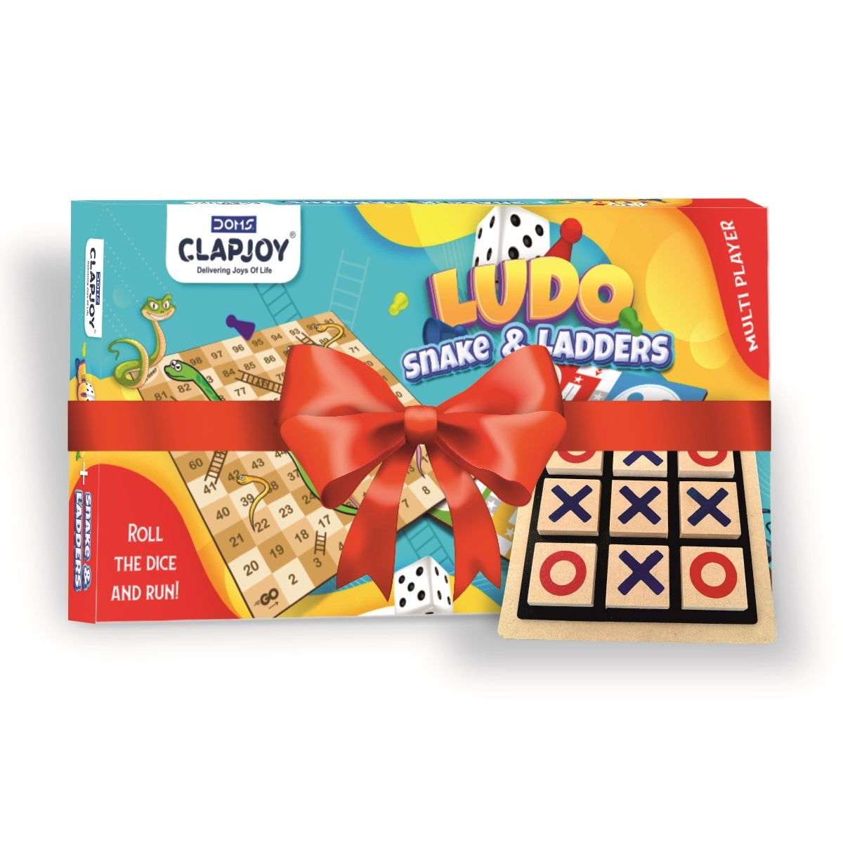 Ludo and Snakes & Ladders and Tic Tac Toe Combo