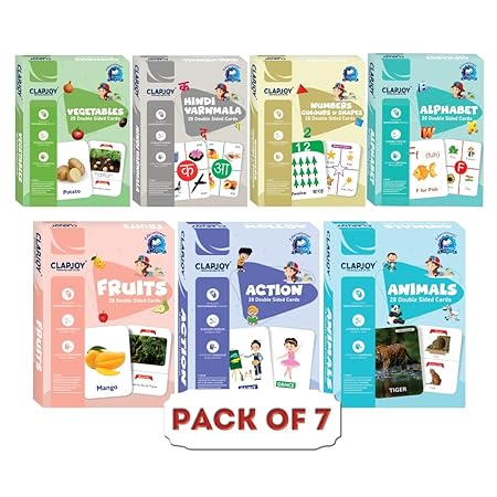 Flashcards Combo Set of 7