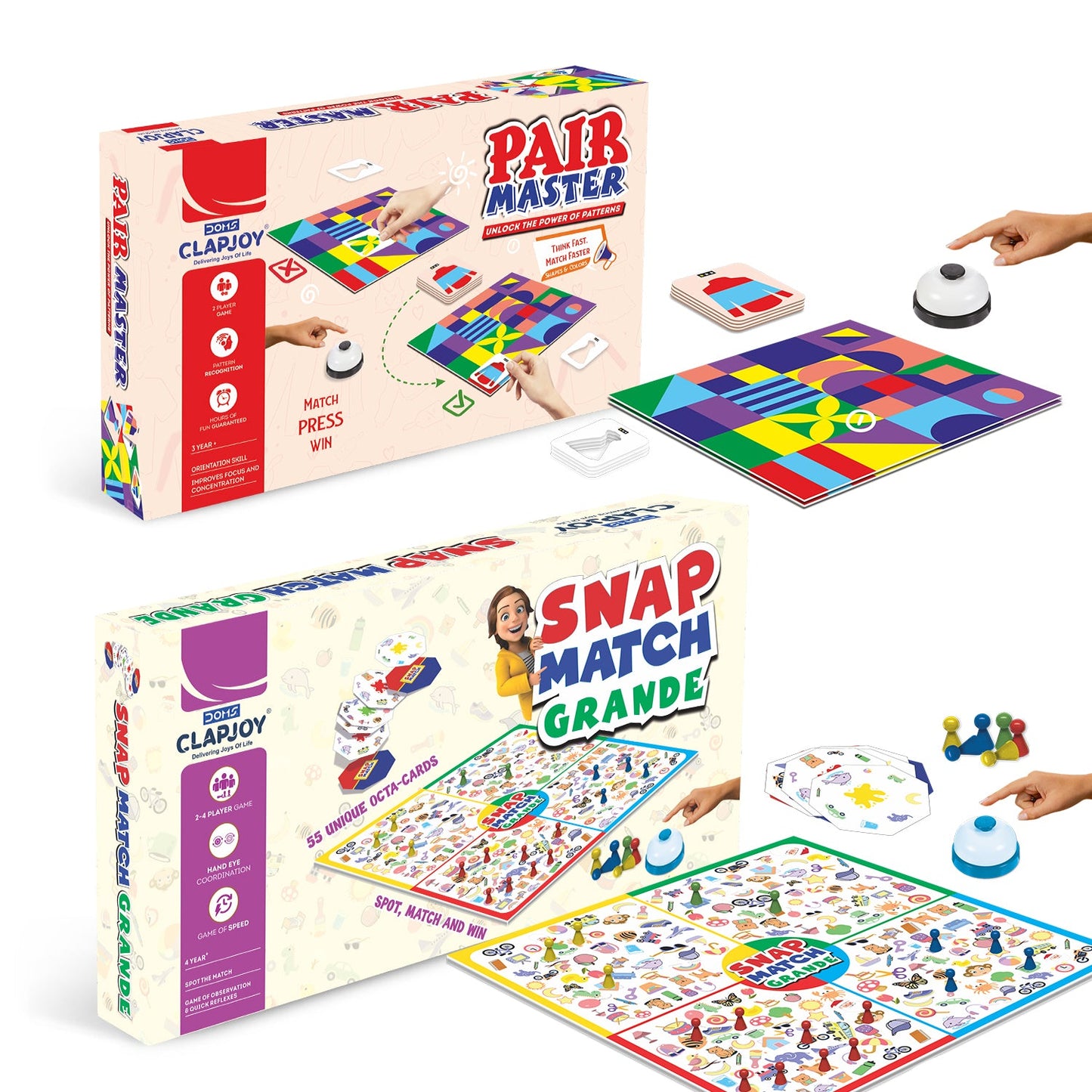 Pair Master & Snap Match Grande (Combo)