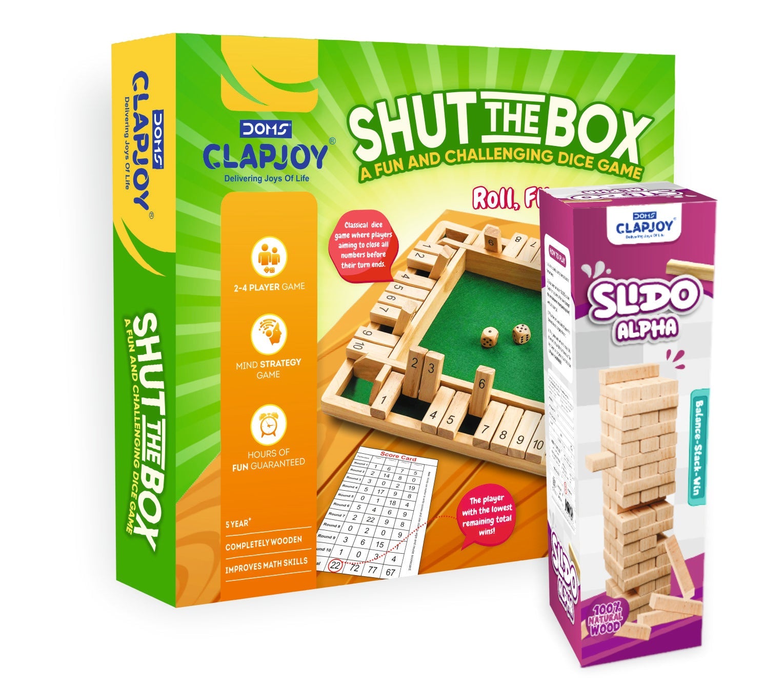 Shut the Box and Slido Alpha Combo