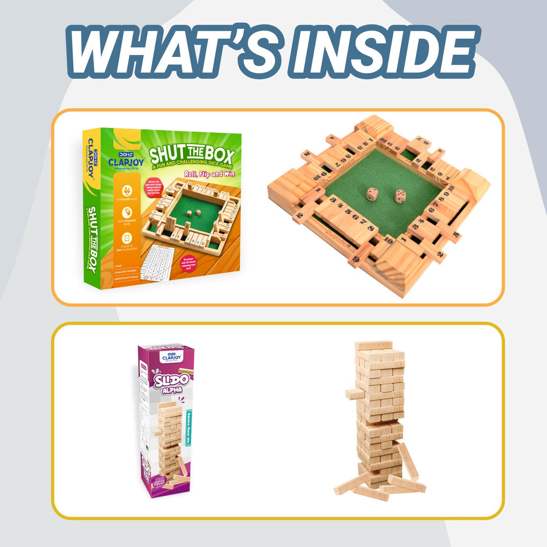 Shut the Box and Slido Alpha Combo