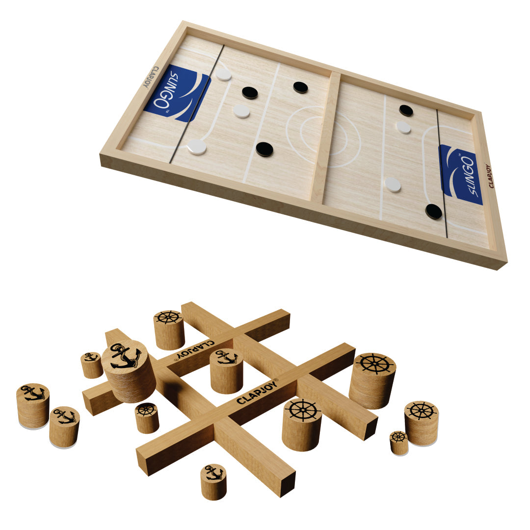 Slingo & Tic-Tac Cambio Tabletop Board Games (Combo)
