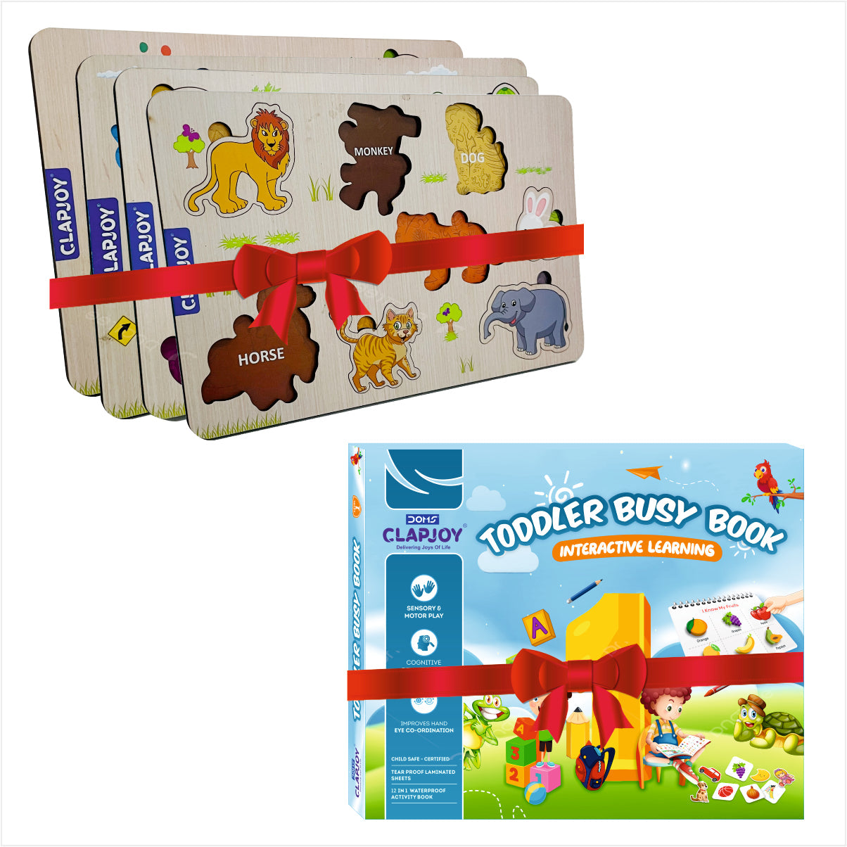 Level 1 Velcro Tray | Animals, Fruits, Veggies & Vehicles