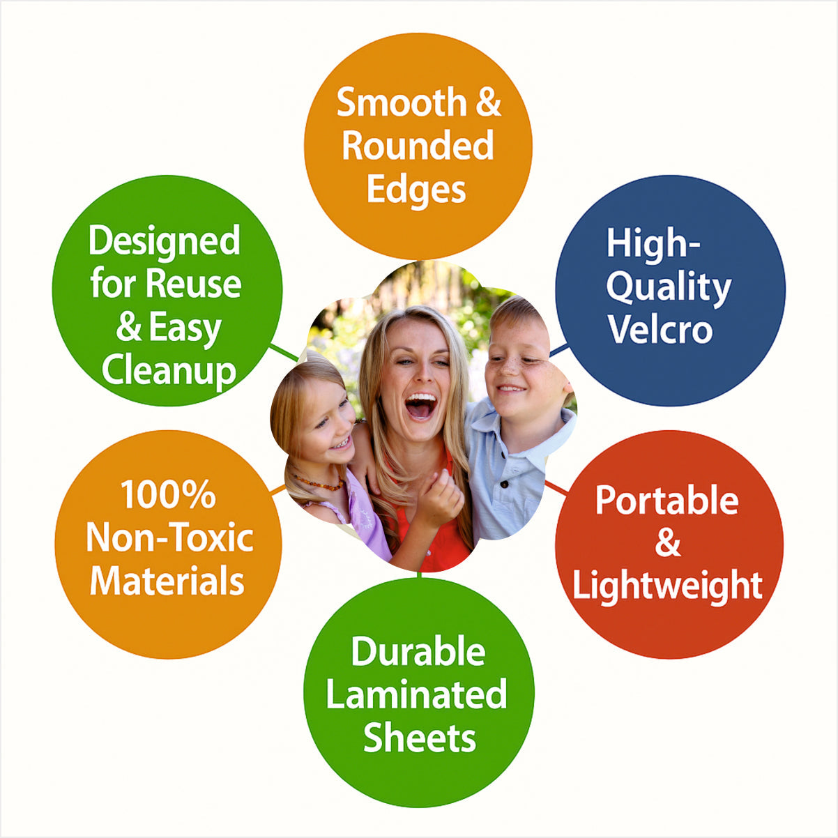 Level 1 Velcro Tray | Animals, Fruits, Veggies & Vehicles