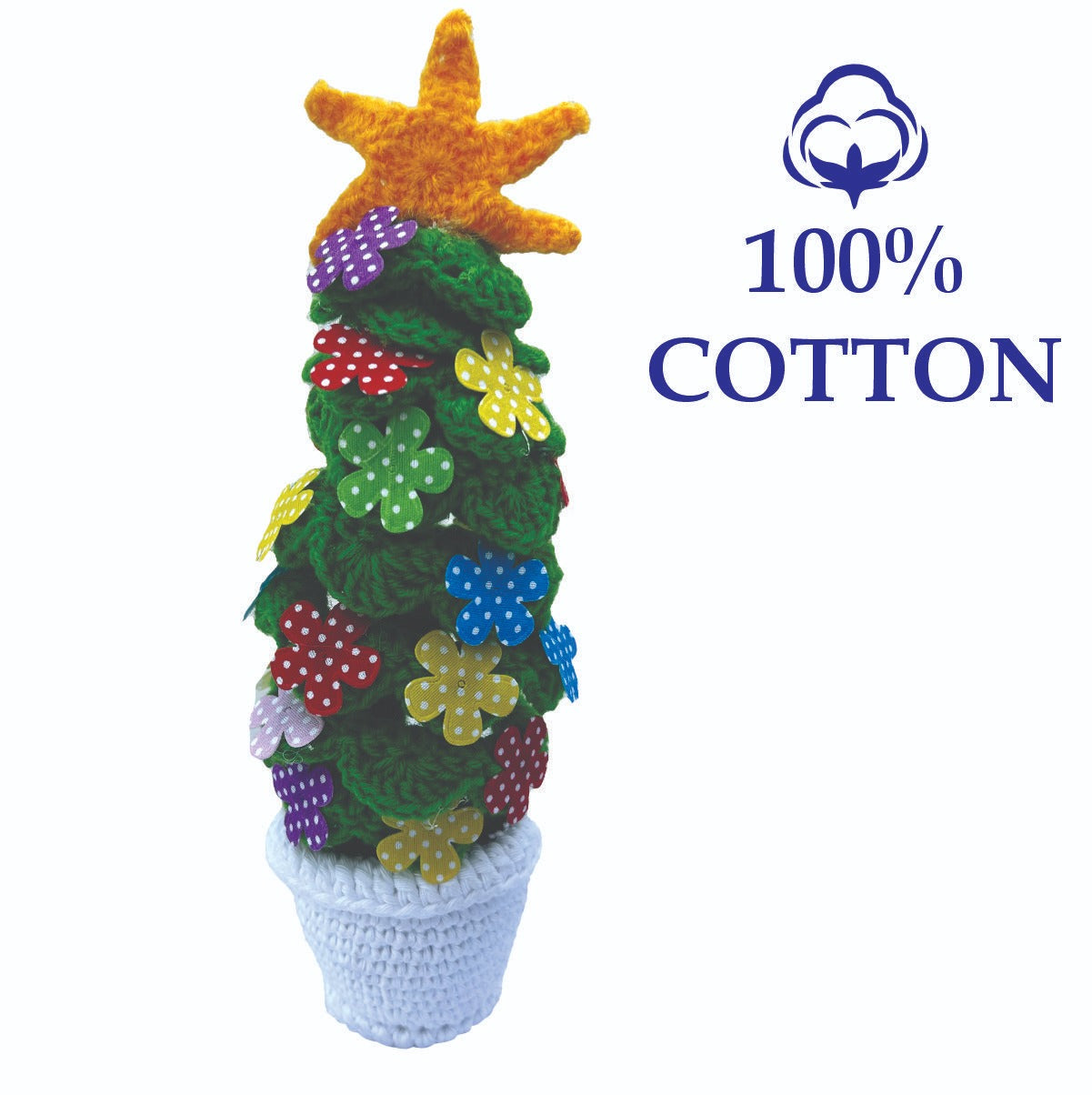 Crochet Christmas Tree & Santa Combo