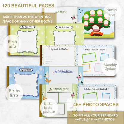 Pregnancy Journal and Baby Record Book (Combo)