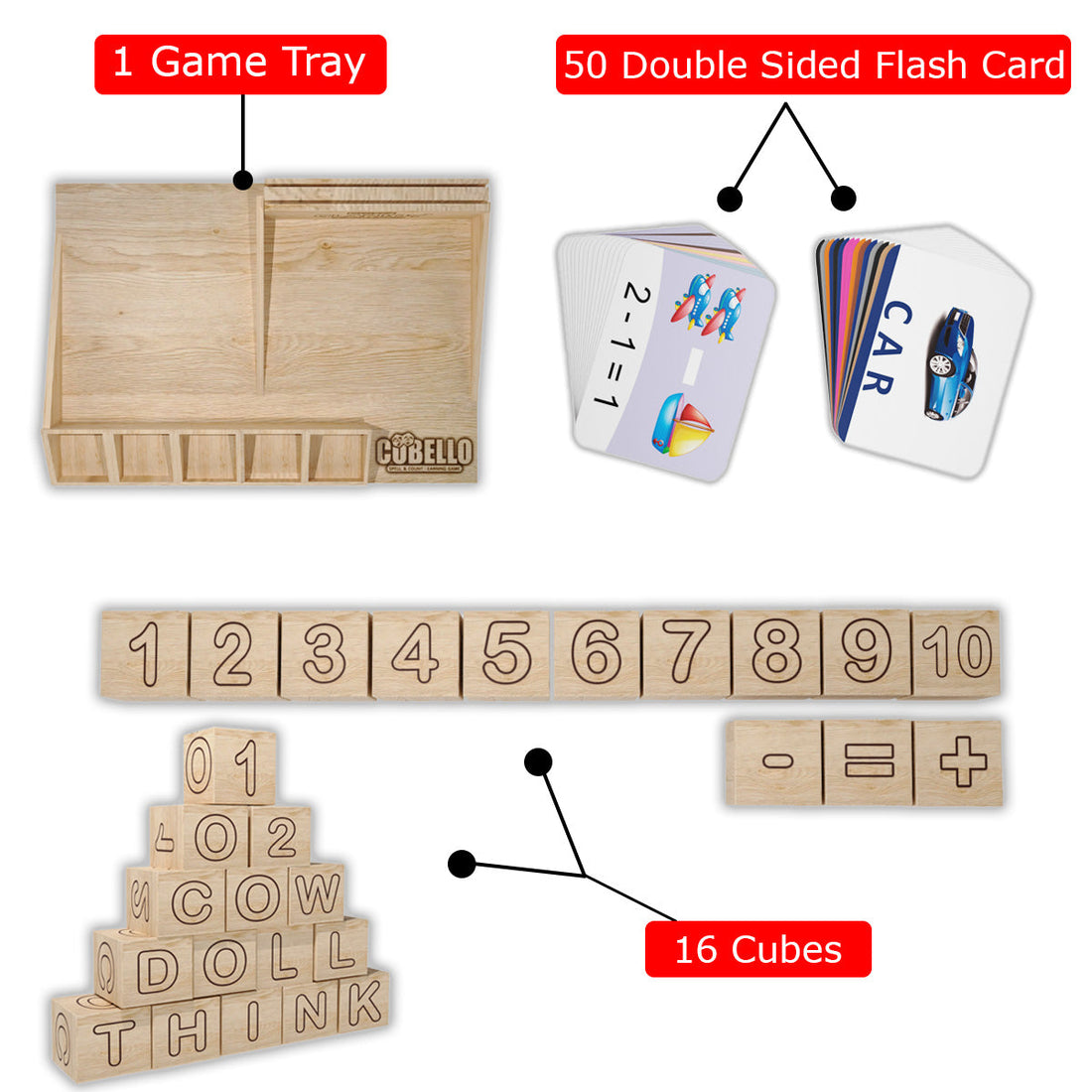 Cubello Learning Toy