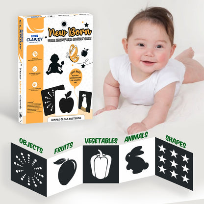 New Born Black and White Flash Cards