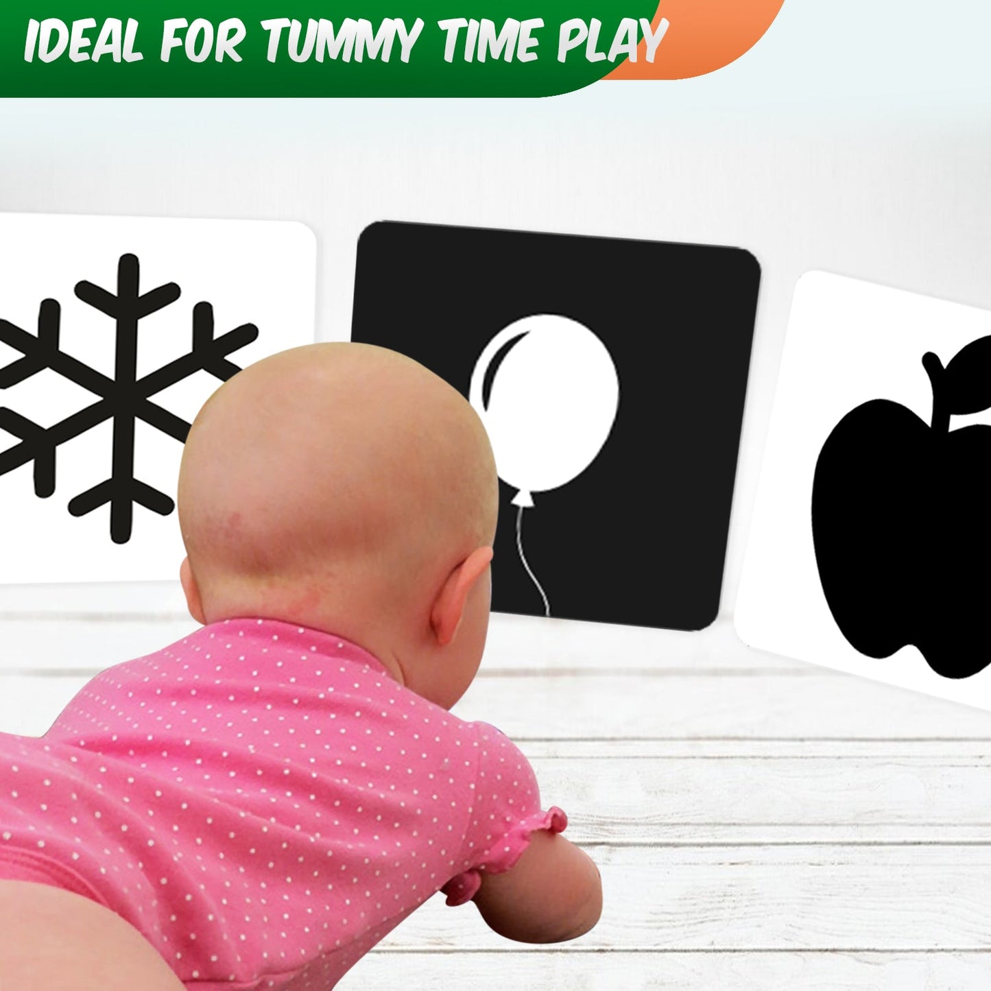 New Born Black and White Flash Cards