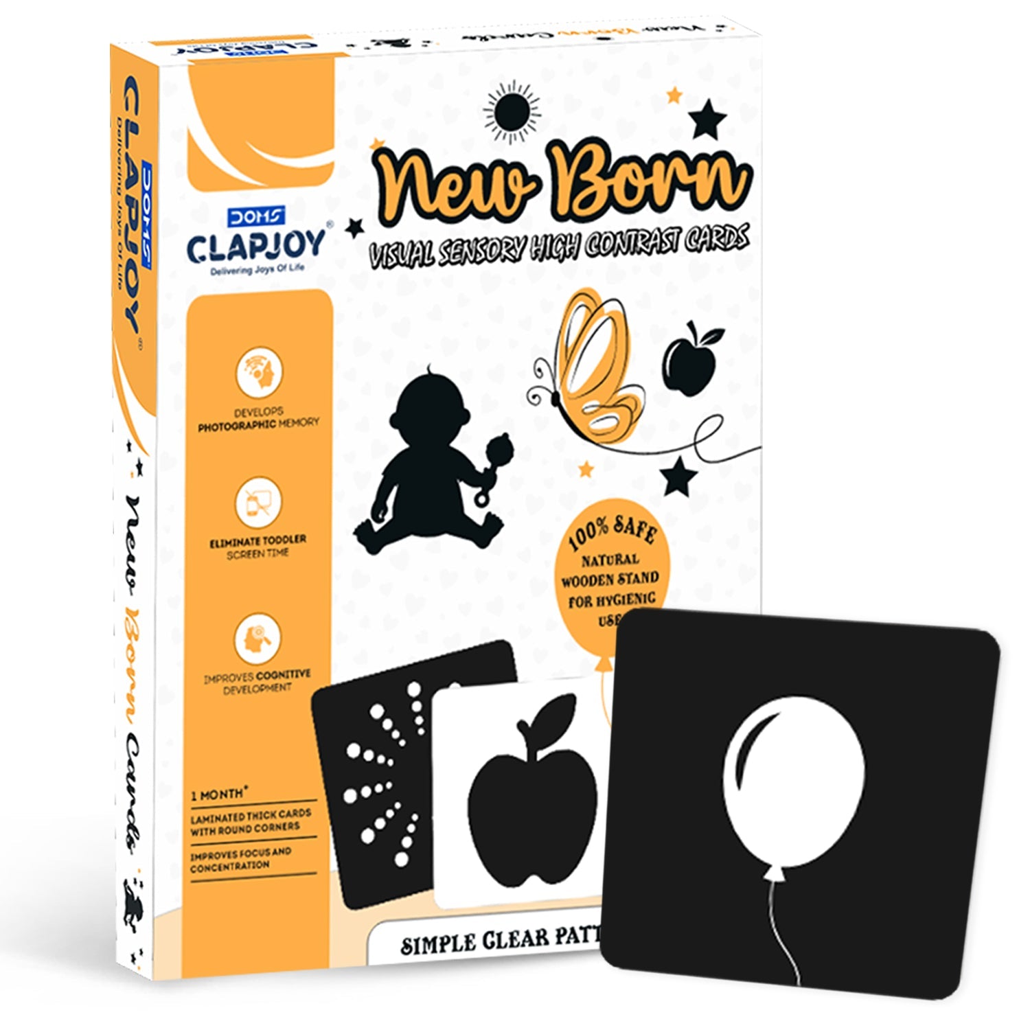 New Born Black and White Flash Cards